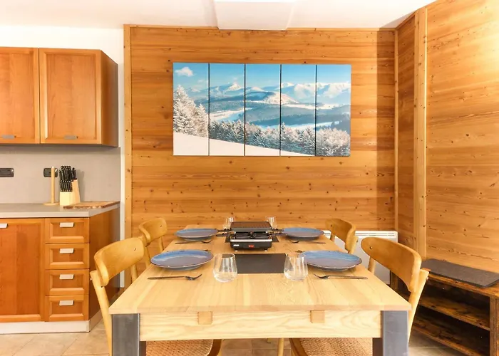 アパート Les Granges Des Bossons